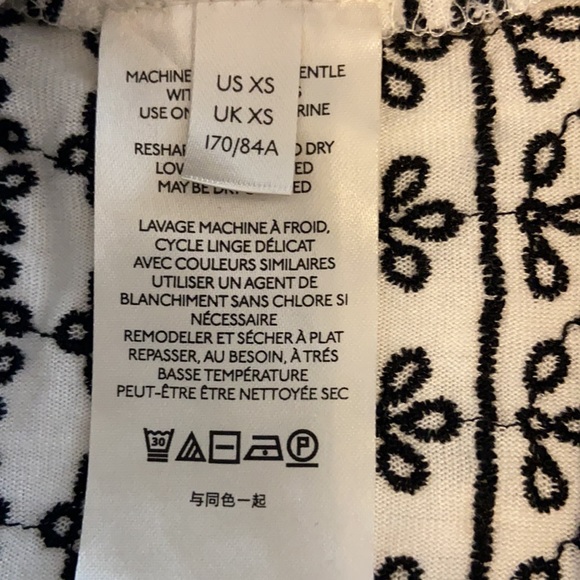 MAEVE / Anthropologie Cammie Embroidery Peplum Top - Picture 6 of 7